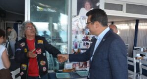 İYİ PARTİ ADAYI MEHMET TOSUN’A DATÇA’DA COŞKULU KARŞILAMA