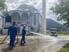 Fethiye’de Camiler Ramazan Bayramı’na hazırlanıyor