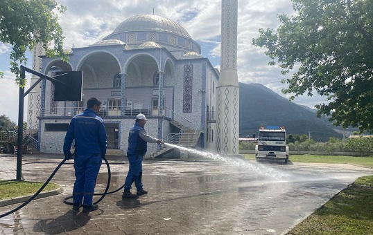 Fethiye’de Camiler Ramazan Bayramı’na hazırlanıyor