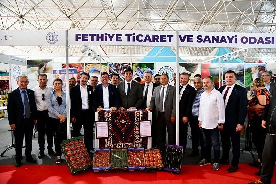 Fuarda coğrafi işaretli ürünler büyük beğeni aldı
