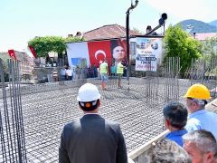 İncirköy Camii’nin temel atma töreni gerçekleştirildi