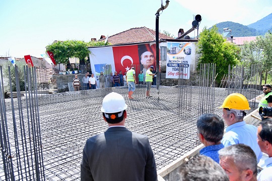 İncirköy Camii’nin temel atma töreni gerçekleştirildi