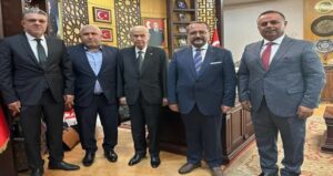 DEVLET BAHÇELİ, FETHİ AKCAN’A TEŞEKKÜR ETTİ