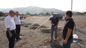 Başkan UZUNDEMİR; “Güzel Ortaca’mızı daha da güzel, yemyeşil bir hale getirmek için çalışmalarımız son hızla devam etmektedir”