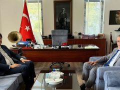 Kaymakam Ertaş, Başkan Karaca’yı ziyaret etti