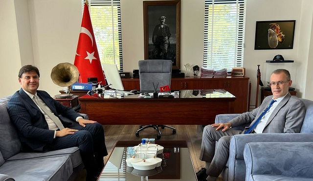 Kaymakam Ertaş, Başkan Karaca’yı ziyaret etti