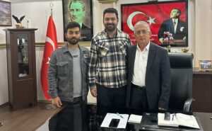 Dalaman İYİ Parti İlçe Başkanı Ömer Kaya’dan Başkan Vekili Mehmet Madenci’ye Nezaket Ziyareti