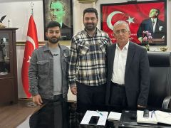 Dalaman İYİ Parti İlçe Başkanı Ömer Kaya’dan Başkan Vekili Mehmet Madenci’ye Nezaket Ziyareti