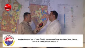 BAŞKAN SEZER DURMUŞ’TAN SON DAKİKA AÇIKLAMASI!!!