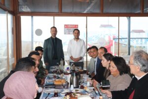 Başkan Ertuğrul Yerel Medya ile Gazeteciler Gününde Buluştu
