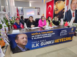 AK Parti Dalaman Kadın Kolları 7. Olağan Genel Kongresi Gerçekleştirildi