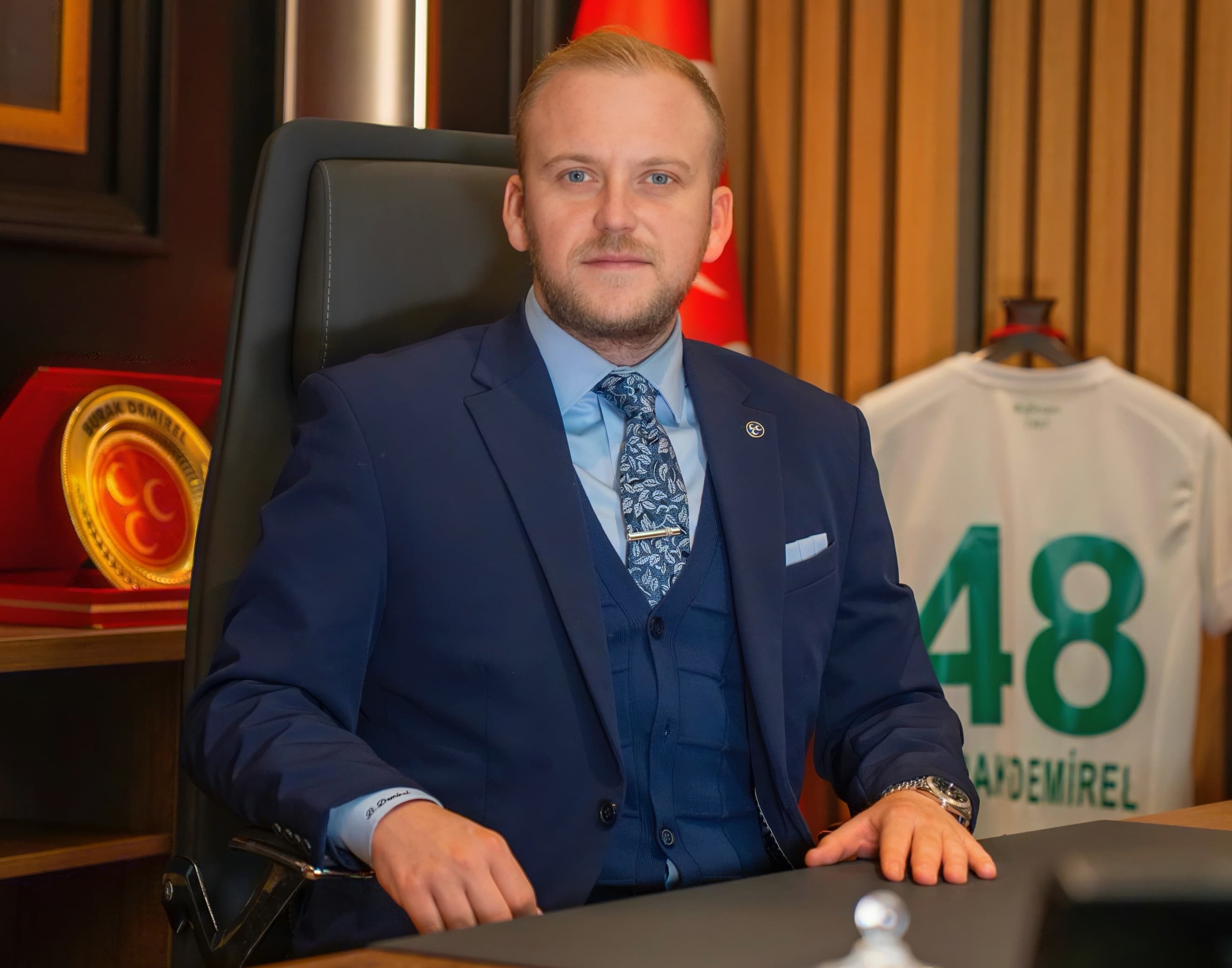 MHP Muğla İl Başkanı Burak Demirel’den 23 Nisan Mesajı