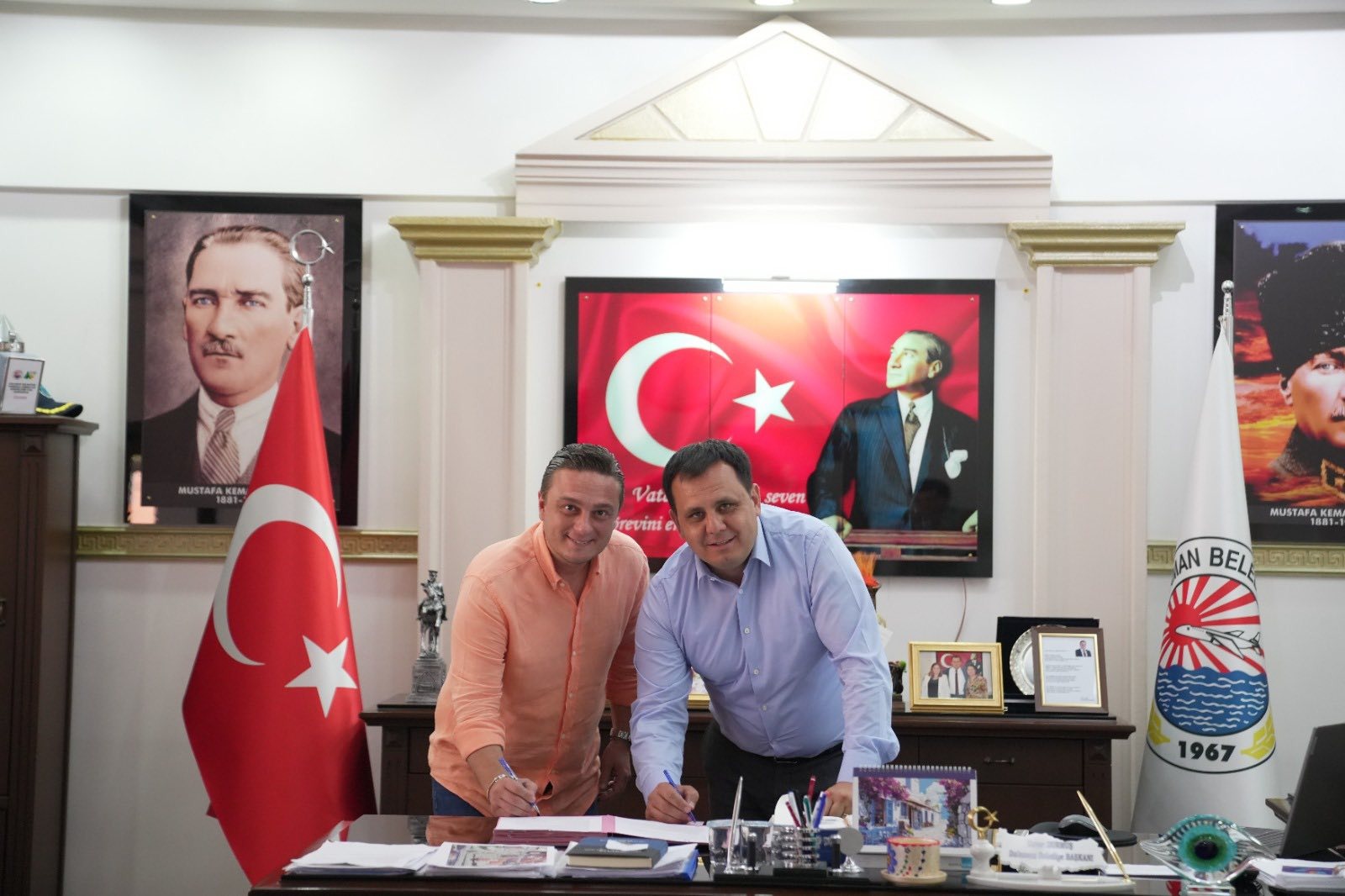 DALAMAN BELEDİYESPOR KADIN VOLEYBOL TAKIMI’NA BAHÇEŞEHİR KOLEJİ’NDEN ANA SPONSORLUK DESTEĞİ