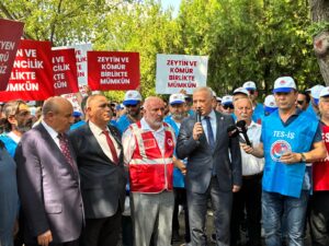 MİLLETVEKİLLERİ METE VE OTGÖZ:  ZEYTİN DE BİZİMDİR, MADEN DE BİZİMDİR!