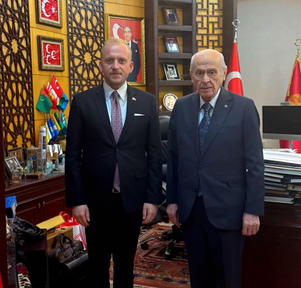 MHP Muğla İl Başkanı Burak Demirel, Genel Başkan Dr. Devlet Bahçeli’yi Ziyaret Etti