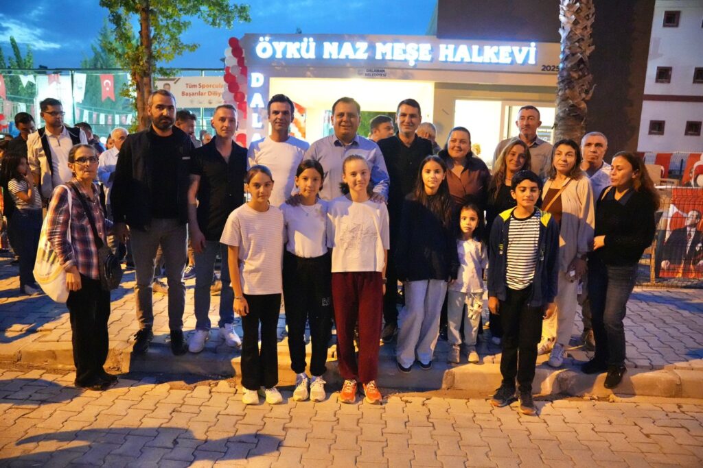 DALAMAN’DA ÖYKÜ NAS MEŞE HALKEVİ VE MERKEZ MAHALLESİ MUHTARLIK BİNASI AÇILDI
