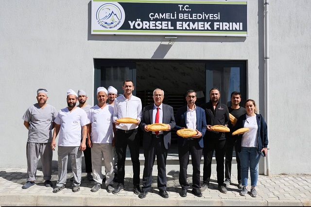 Çameli Belediyesi Yöresel Ekmek Üretimine Başladı