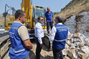 Milas ve Yatağan’daki Yatırımları Yerinde İnceledi
