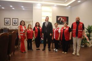 Kızılay Yönetiminden Dalaman Kaymakamı Ferhat Vardar’a Anlamlı Ziyaret