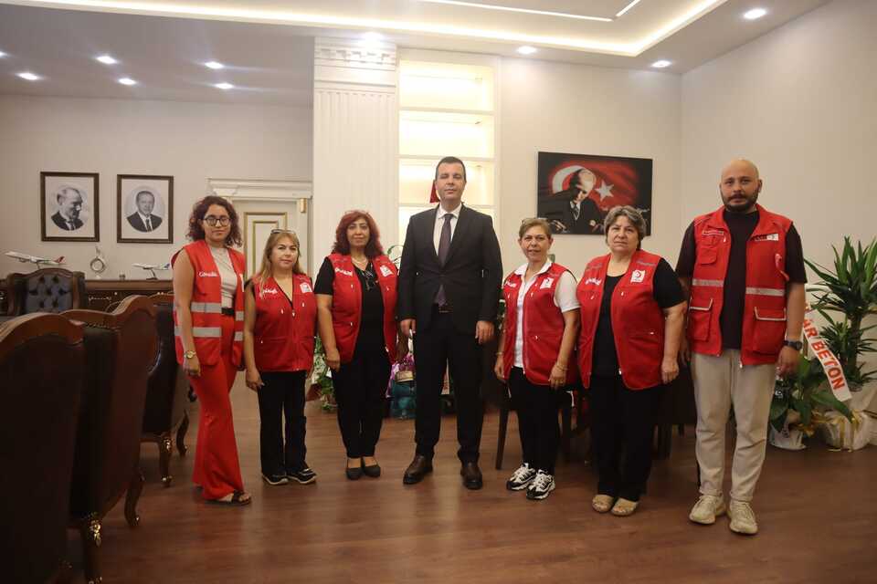 Kızılay Yönetiminden Dalaman Kaymakamı Ferhat Vardar’a Anlamlı Ziyaret