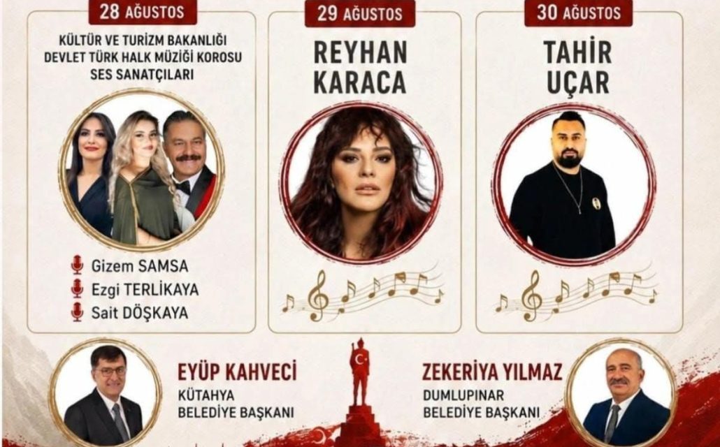Dumlupınar’da Zafer’in 104. Yılı Coşkuyla Kutlanıyor: 4 Günlük Dev Etkinlik Programı
