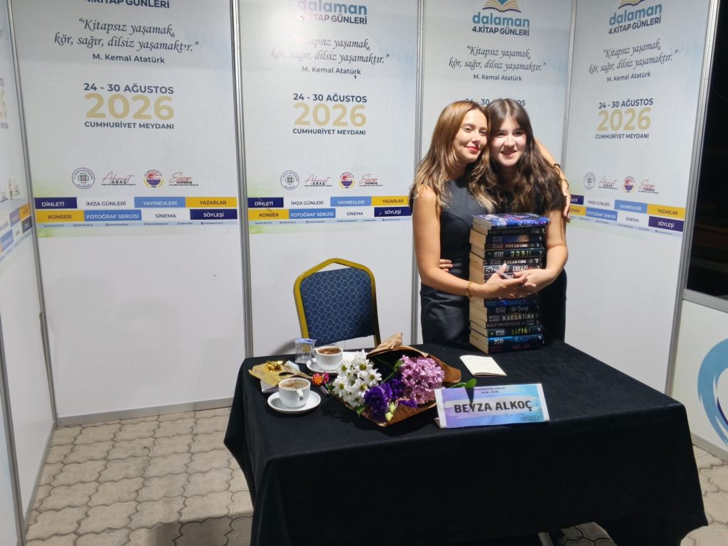 DALAMAN’DA KİTAP GÜNLERİ’NE BEYZA ALKOÇ DAMGASI