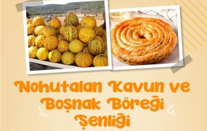 Nohutalan Kavun ve Boşnak Böreği Şenliği’ne Ulaşım İçin Araç Kaldırılacak