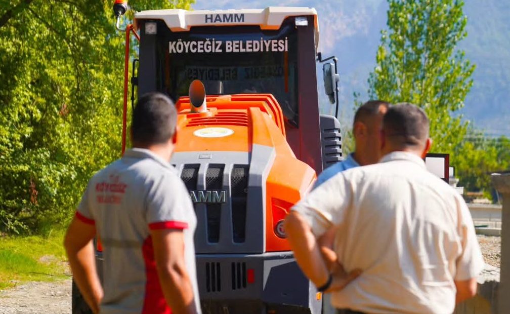 Köyceğiz’de Yol Çalışmaları Sürüyor