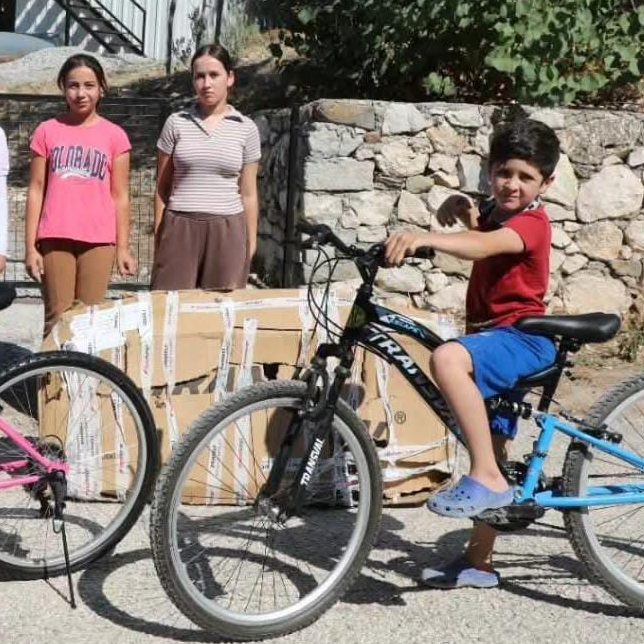 Umut’un Bisikleti Diğer Çocuklara da Umut Oldu