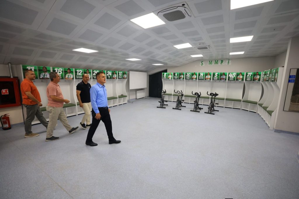 Muğla Atatürk Stadyumu’nda 1. Lig Hazırlığı: Vali Akbıyık Çalışmaları İnceledi